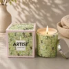 Artist Series Soy Scented Candle – Wild Roses & Almond Blossom (Van Gogh Inspired, 200g) Regular price