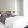 1 Purple Embroidered Cotton Quilt