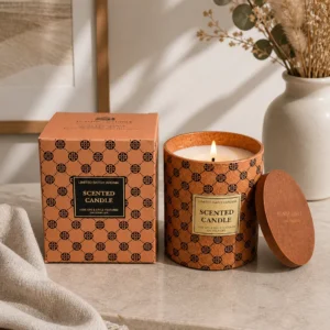 2 Luxury Calm Milky Scented Candle – 200g Premium Home Fragrance Jar Candle