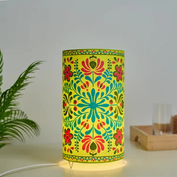 Mughal Paint Square Lampshade